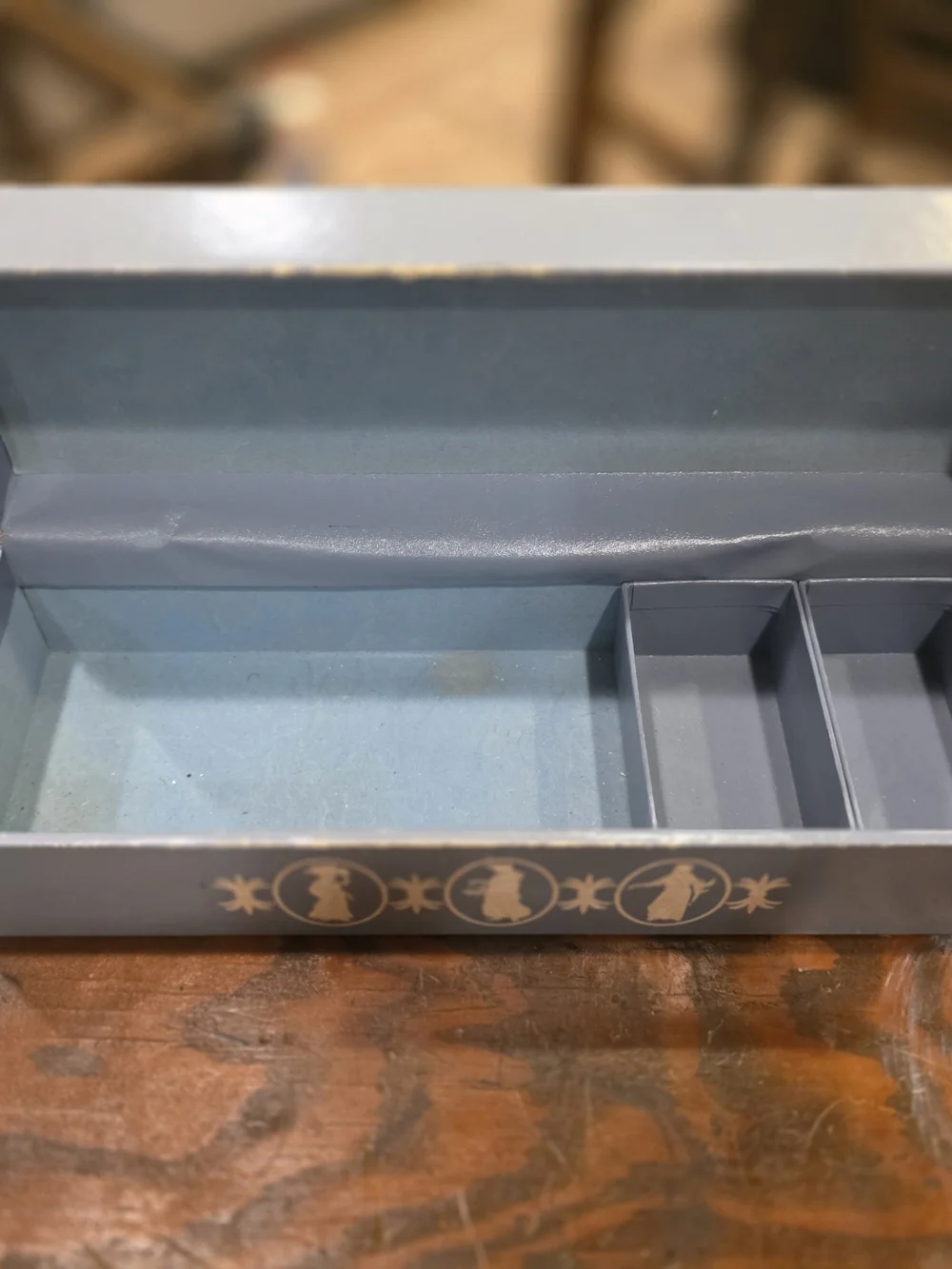Wedgwood Blue Vintage Jewlery Box